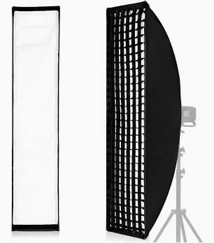 Softbox strip com colmeia